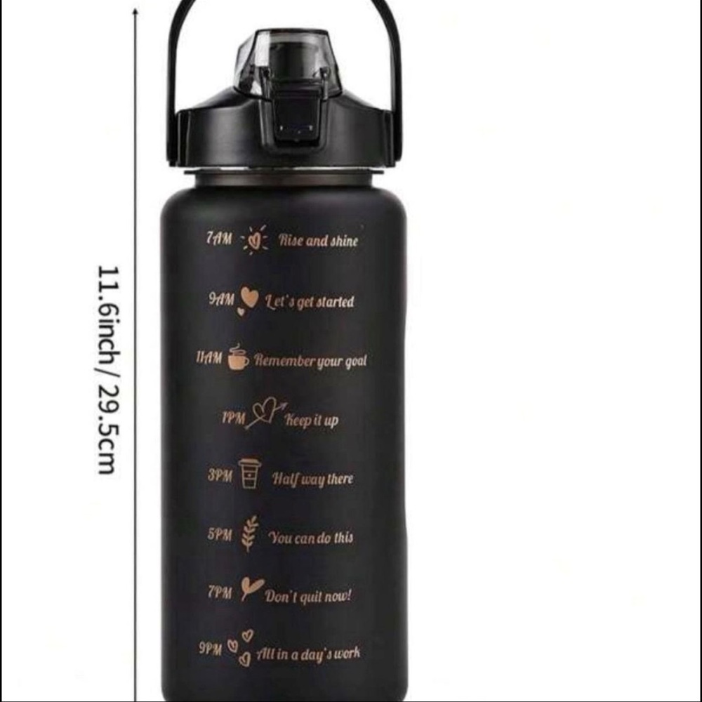 Water Bottle - Black